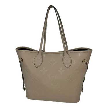 Louis Vuitton Neverfull leather tote