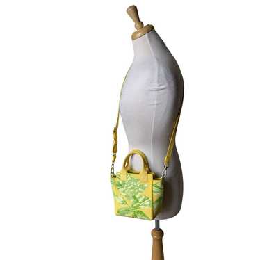 ROTHY'S The Mini Handbag Limoncello Floral Green … - image 1