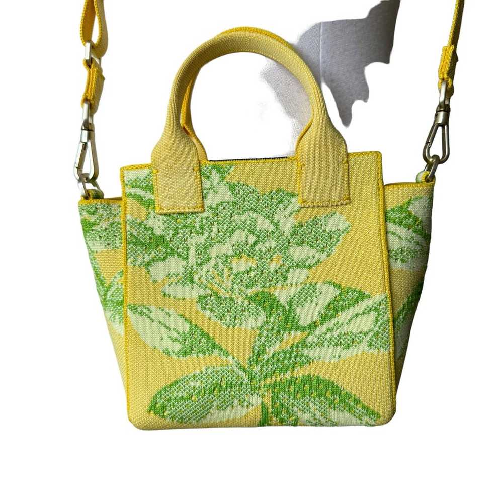 ROTHY'S The Mini Handbag Limoncello Floral Green … - image 6