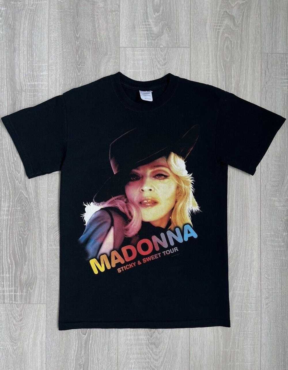 Band Tees × Streetwear × Tour Tee Madonna Sticky … - image 1