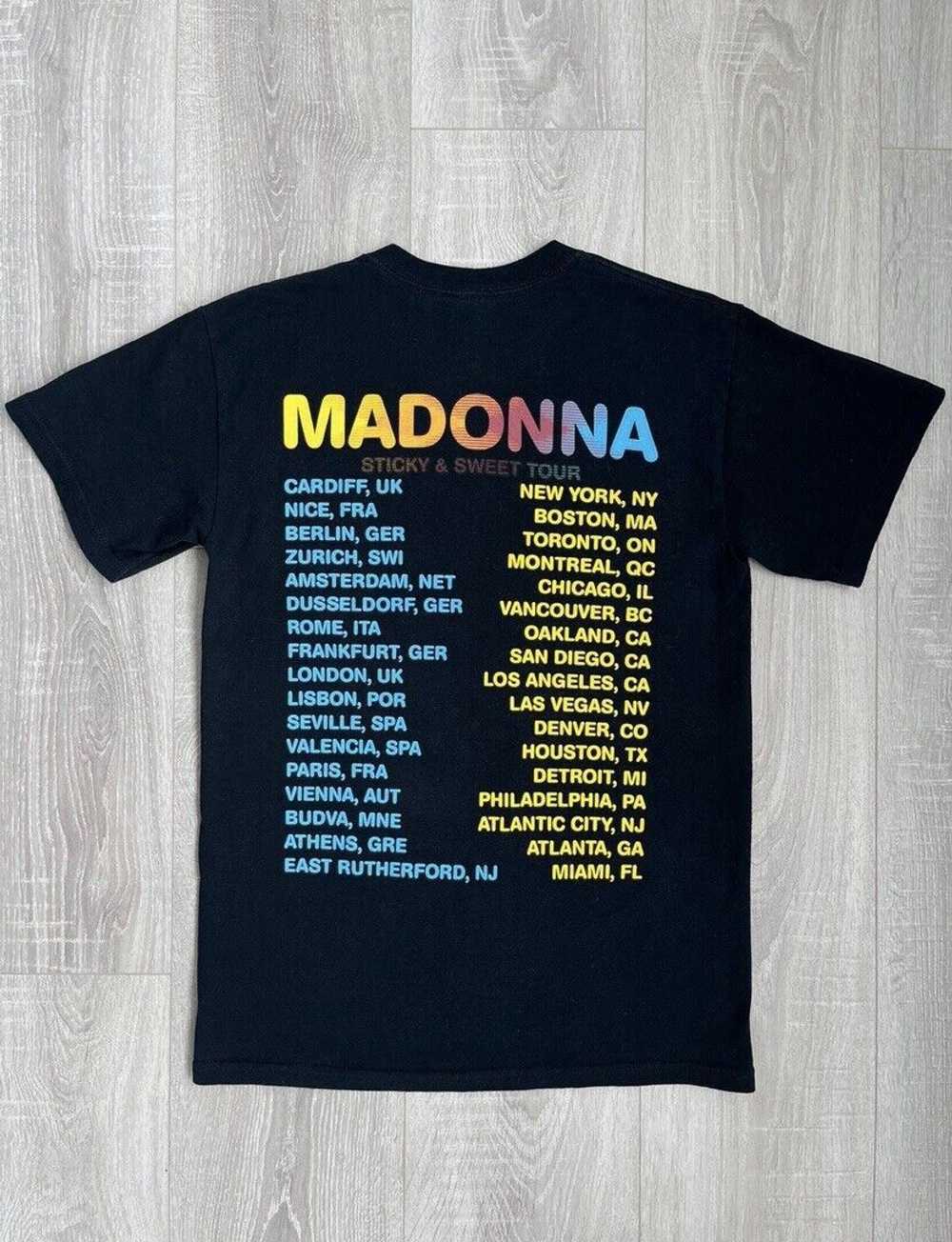 Band Tees × Streetwear × Tour Tee Madonna Sticky … - image 3