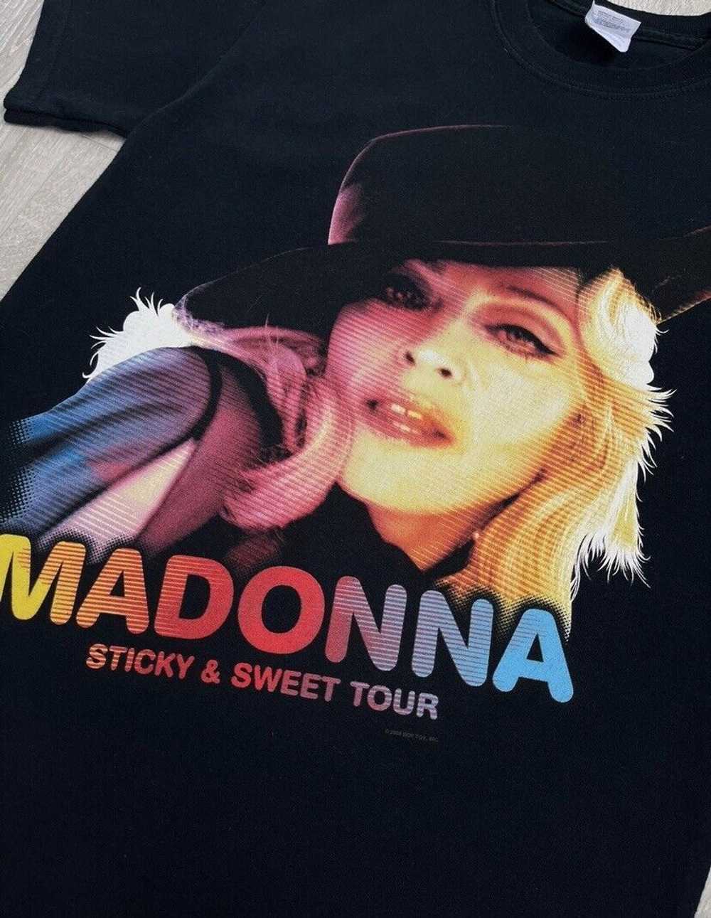 Band Tees × Streetwear × Tour Tee Madonna Sticky … - image 5