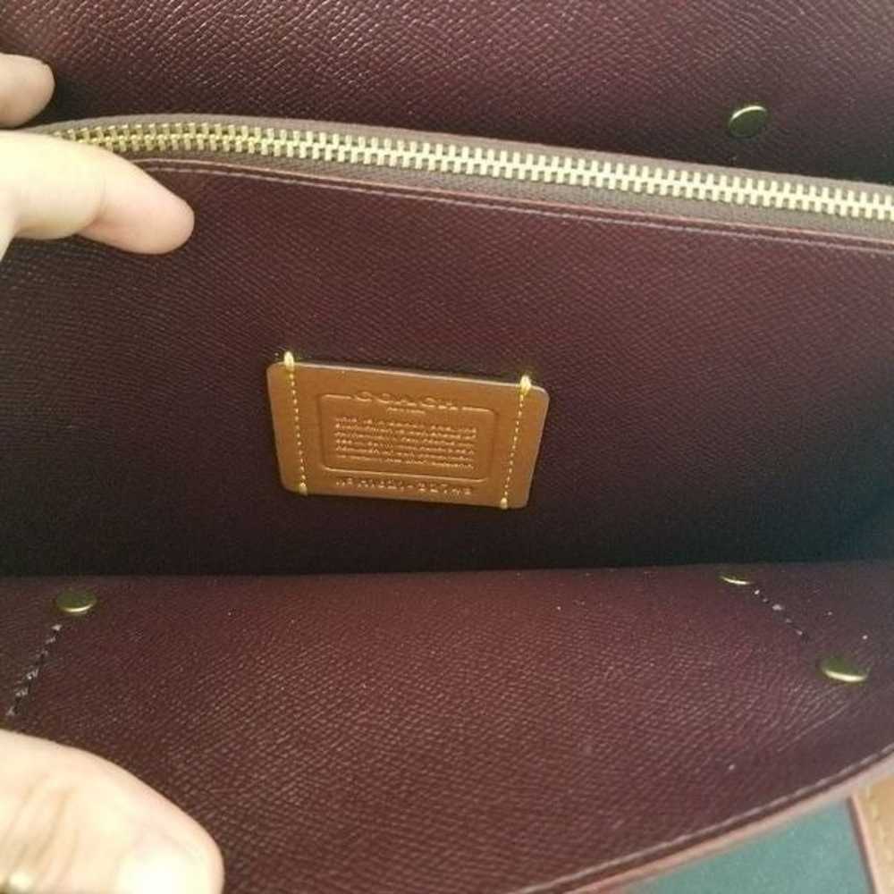 NWOT Coach Leather Tote - image 10