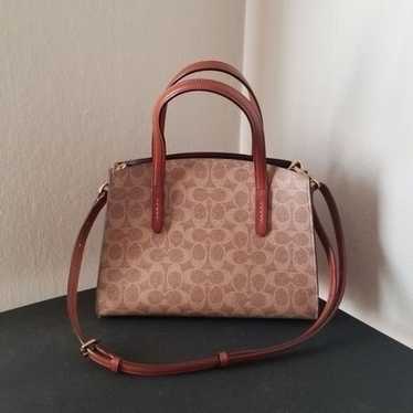 NWOT Coach Leather Tote - image 1