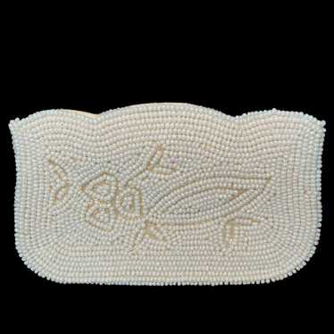 Vintage Handmade In Japan Stunning Beaded Clutch … - image 1