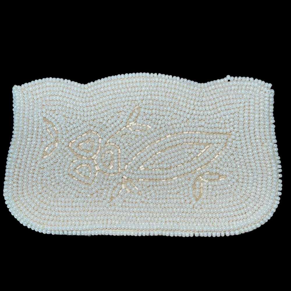 Vintage Handmade In Japan Stunning Beaded Clutch … - image 3