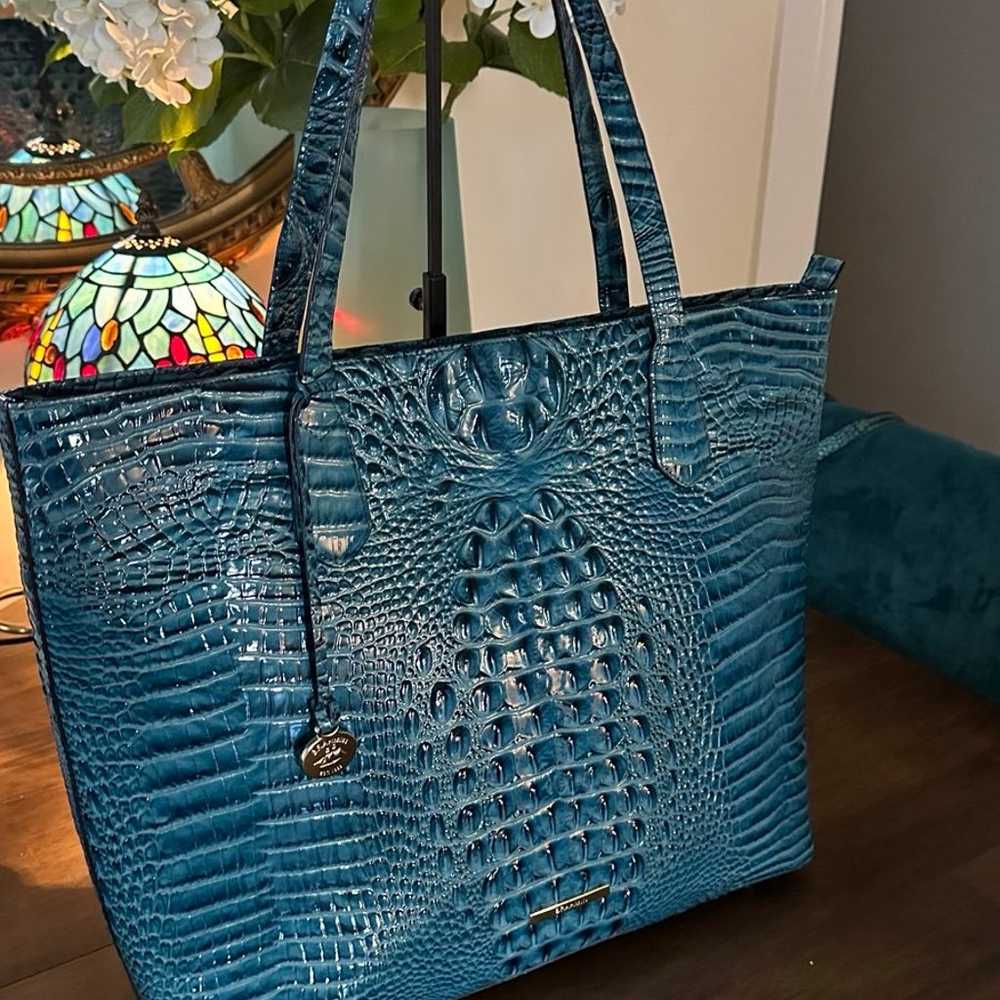 Brahmin Brooke Lagoon Melbourne genuine leather - image 2