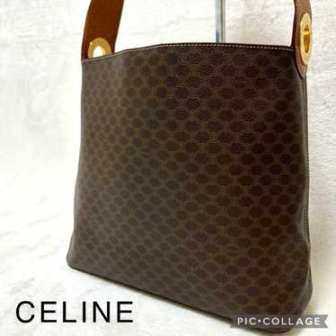 Céline Macadam Circle Logo One Shoulder Bag Should