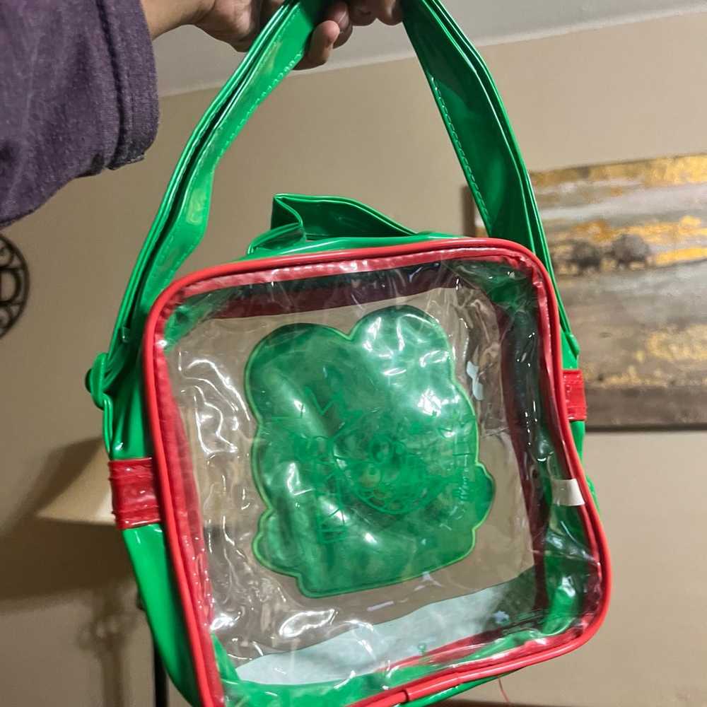 Vintage 1991 Keroppi clear plastic bag - image 2