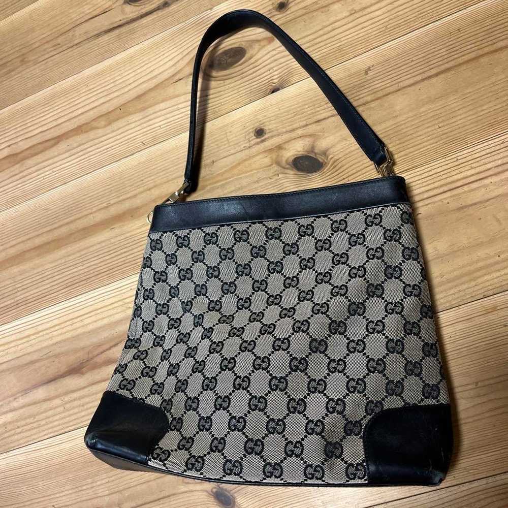 Gucci shoulder bag black - image 2