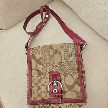 Coach vintage crossbody bag - image 1