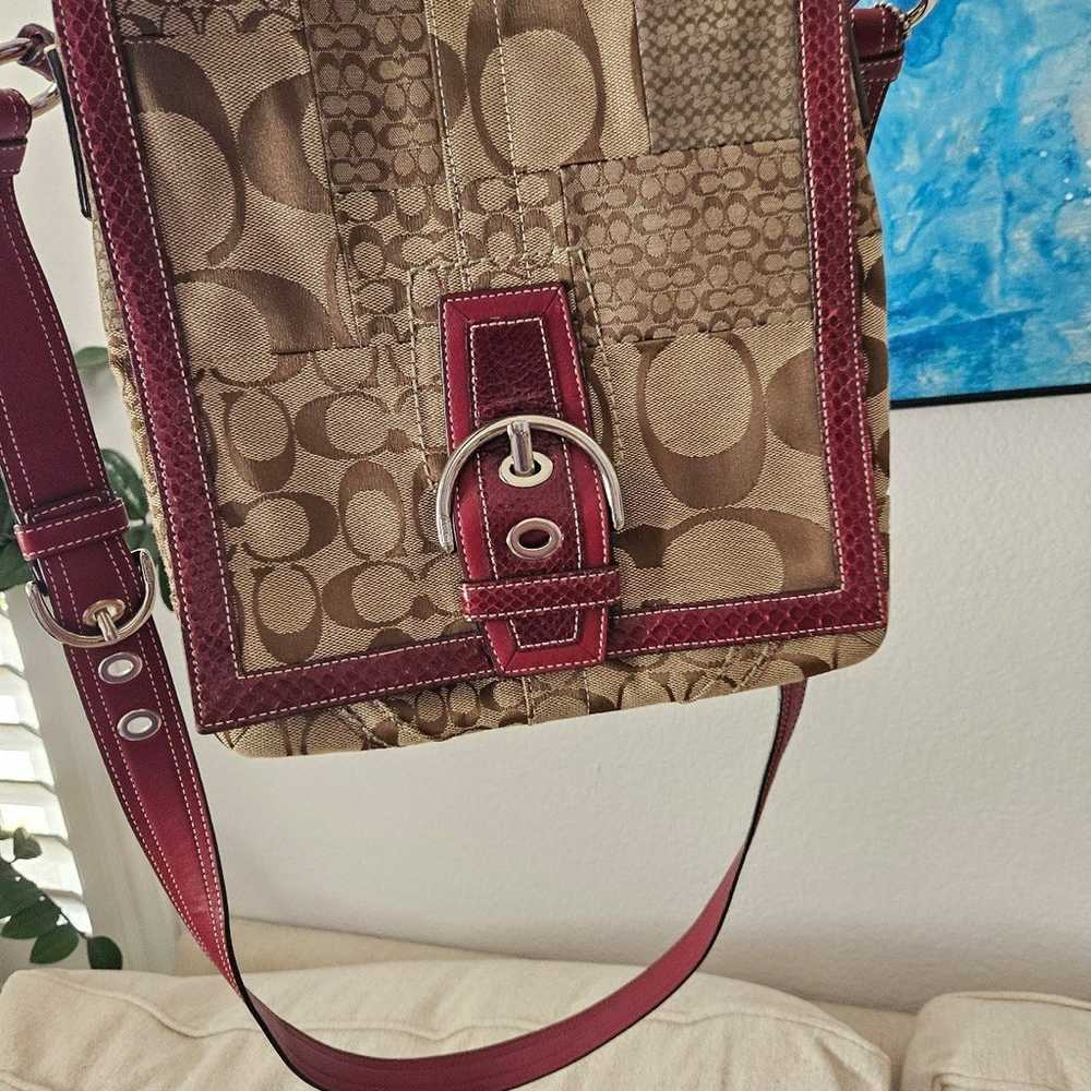 Coach vintage crossbody bag - image 2