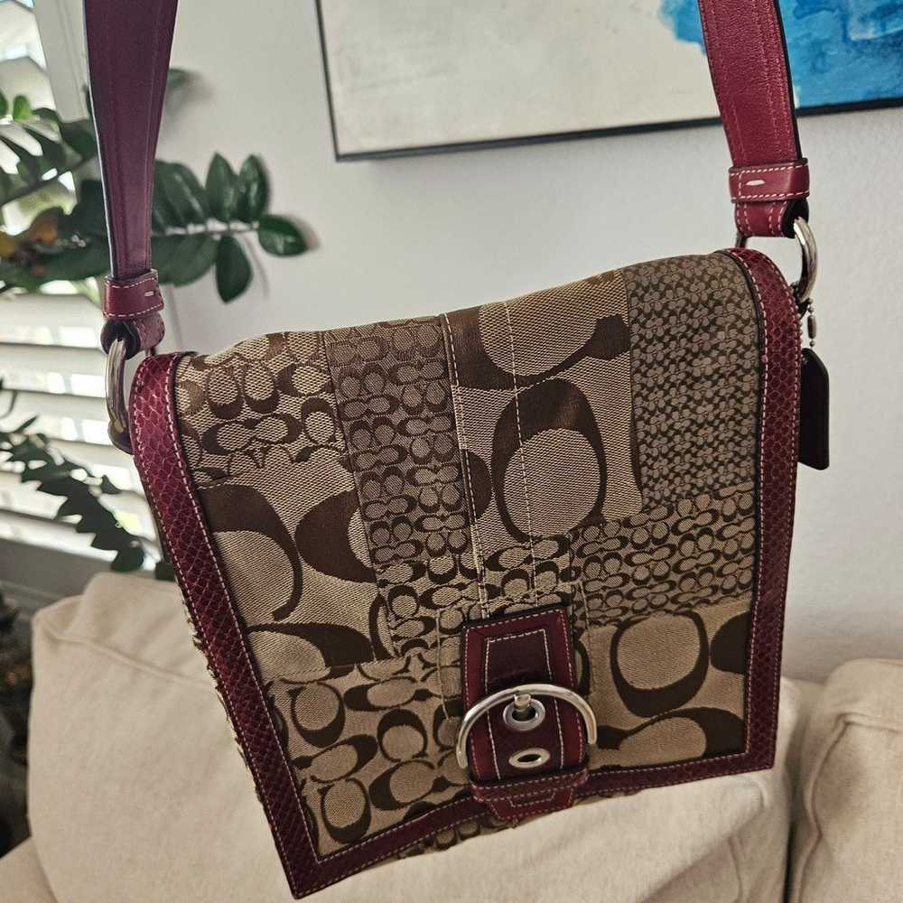 Coach vintage crossbody bag - image 5