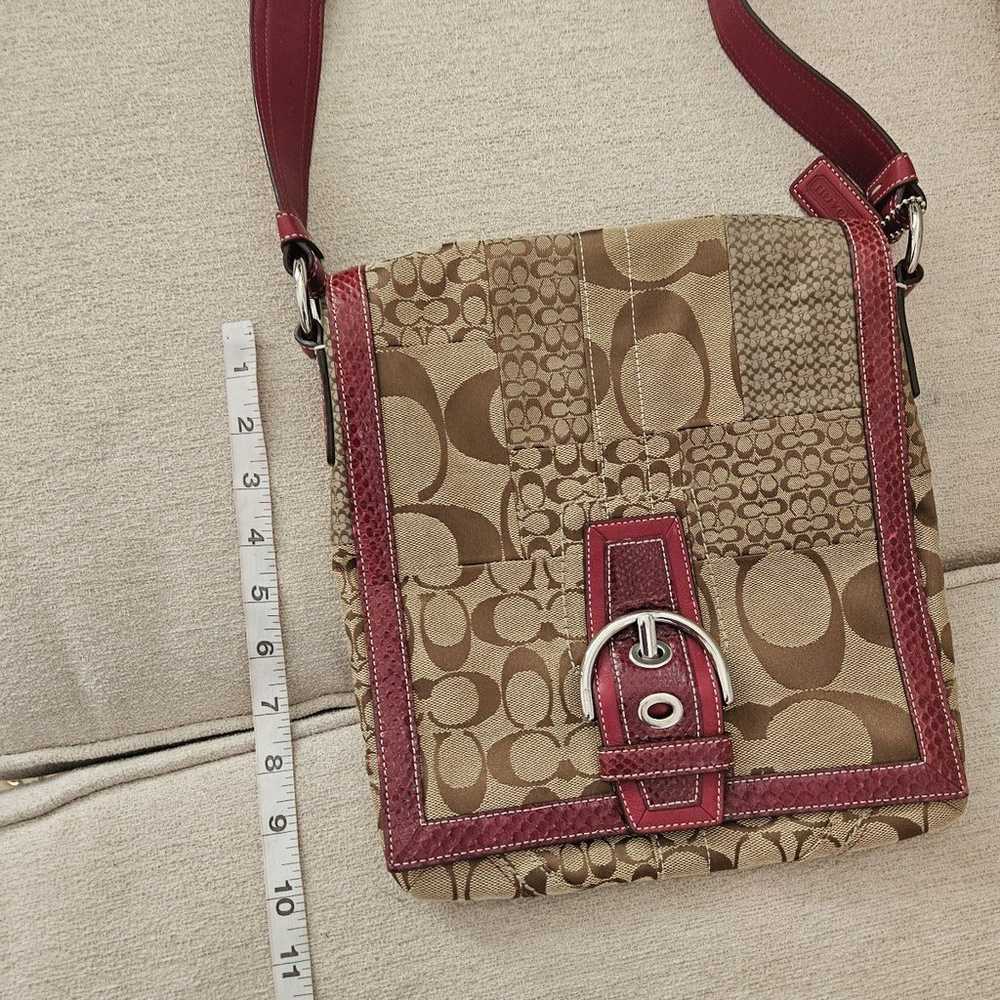 Coach vintage crossbody bag - image 6