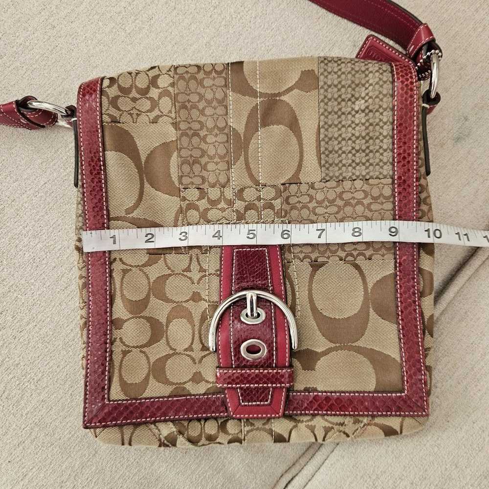 Coach vintage crossbody bag - image 7