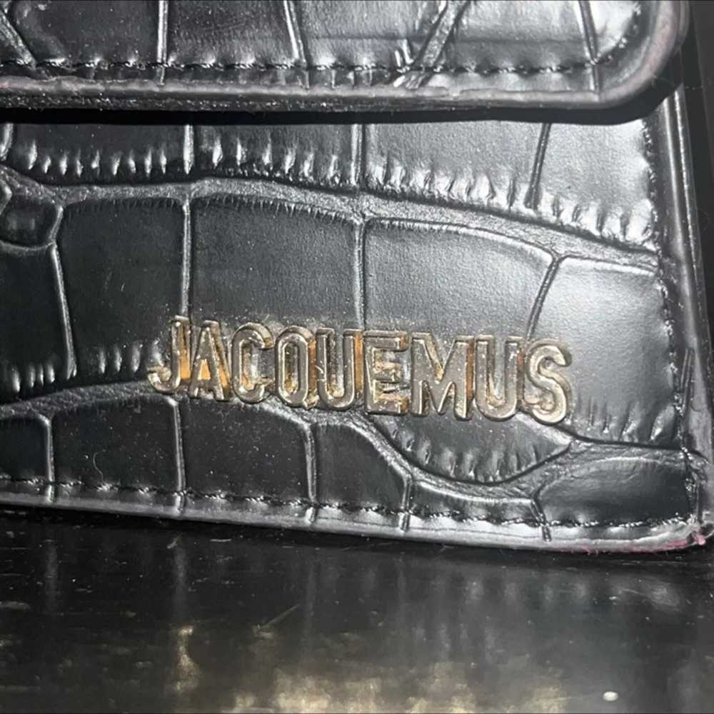 Jacquemus Le Grand Chiquito Croc Print Leather Ba… - image 6