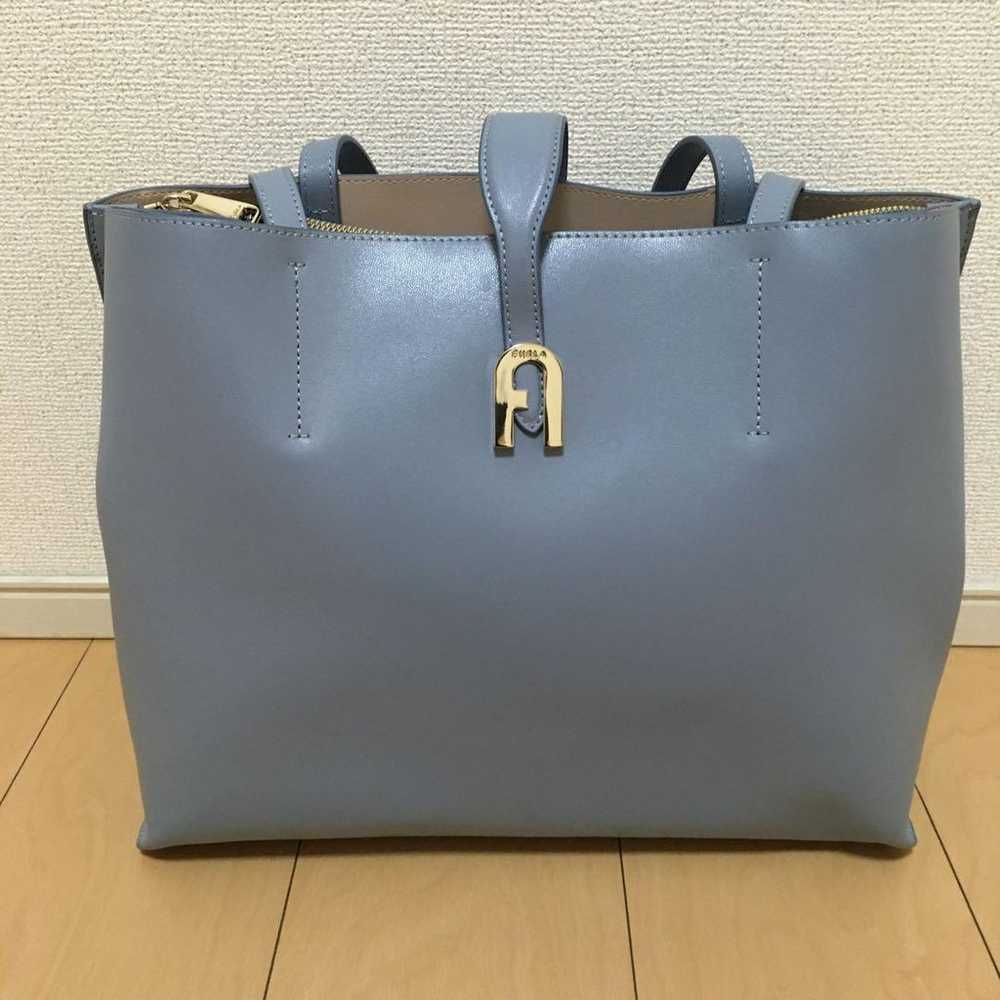 FURLA Light Blue Shoulder Bag - image 1