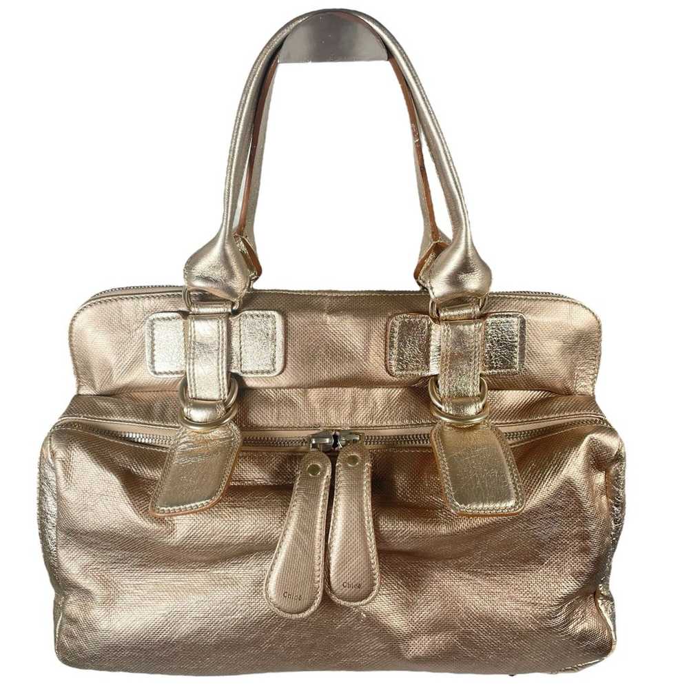 Authentic Chloe Metallic Bay Shoulder Bag - image 6