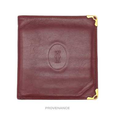 Cartier 🔴 Cartier 10CC Bifold Wallet - Burgundy … - image 1