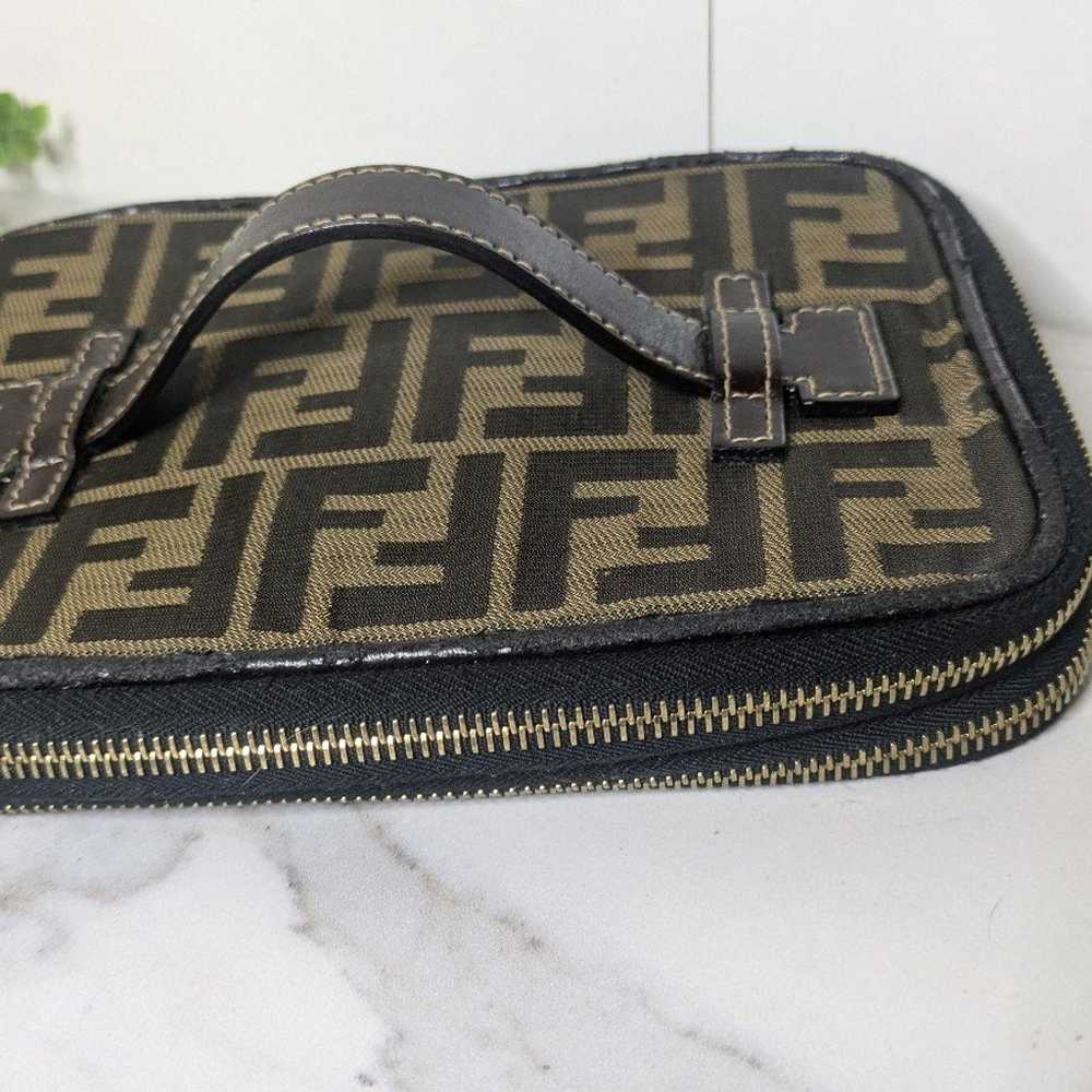 Authentic Vintage FENDI Zucca Monogram Vanity cas… - image 12