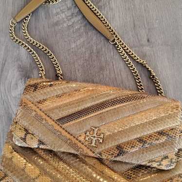 Tory Burch Chira chevron convertible bag - image 1