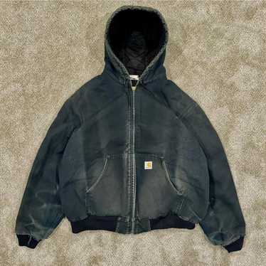 Carhartt × Streetwear × Vintage Vintage Faded Bla… - image 1