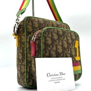 DIOR Christian Dior Rasta Trotter Pattern Shoulder