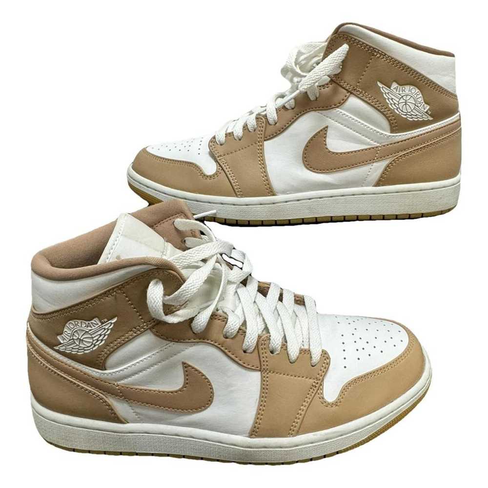 Jordan Air Jordan 1 leather high trainers - image 1