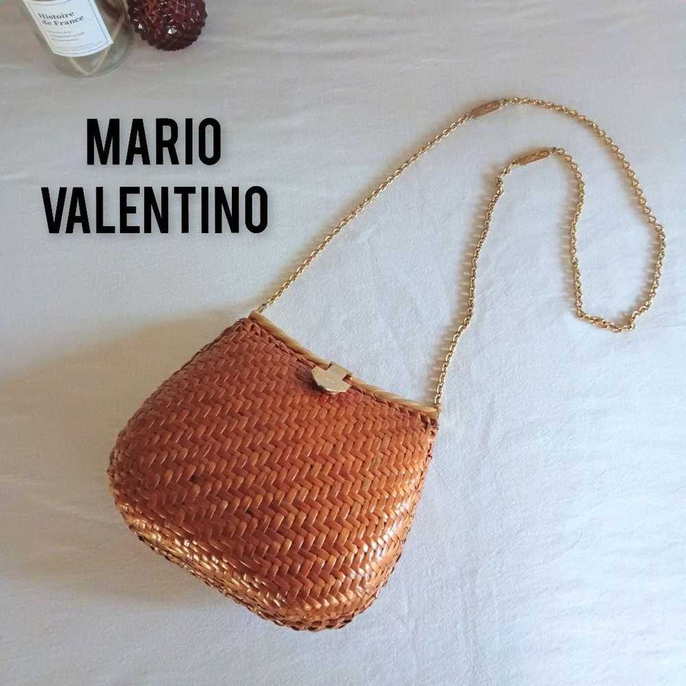 Good quality Mario Valentino chain basket bag sho… - image 1