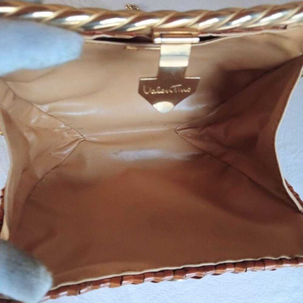 Good quality Mario Valentino chain basket bag sho… - image 7