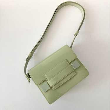 Delvaux Madame Mini Leather Shoulder Bag Patent