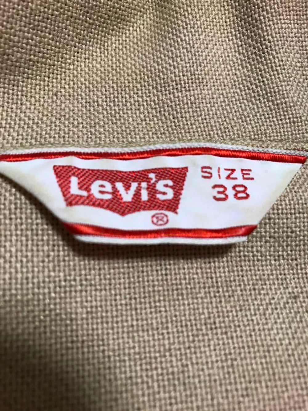 Levi's Vintage 70S Levis Staple Jacket 38 Beige M… - image 2