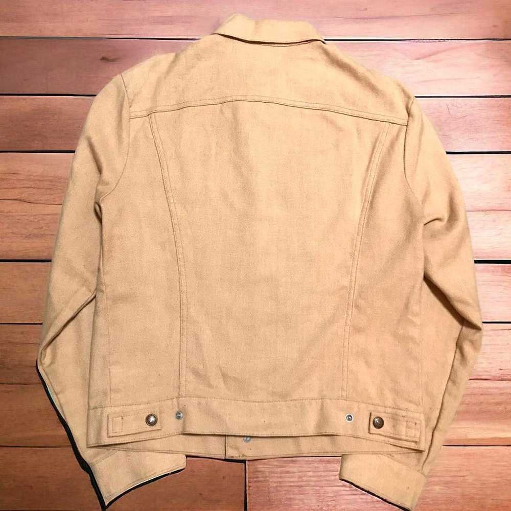 Levi's Vintage 70S Levis Staple Jacket 38 Beige M… - image 4