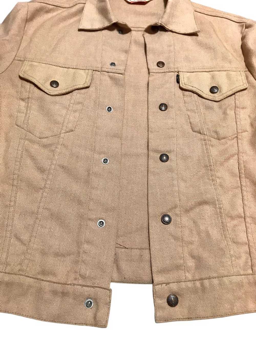 Levi's Vintage 70S Levis Staple Jacket 38 Beige M… - image 6