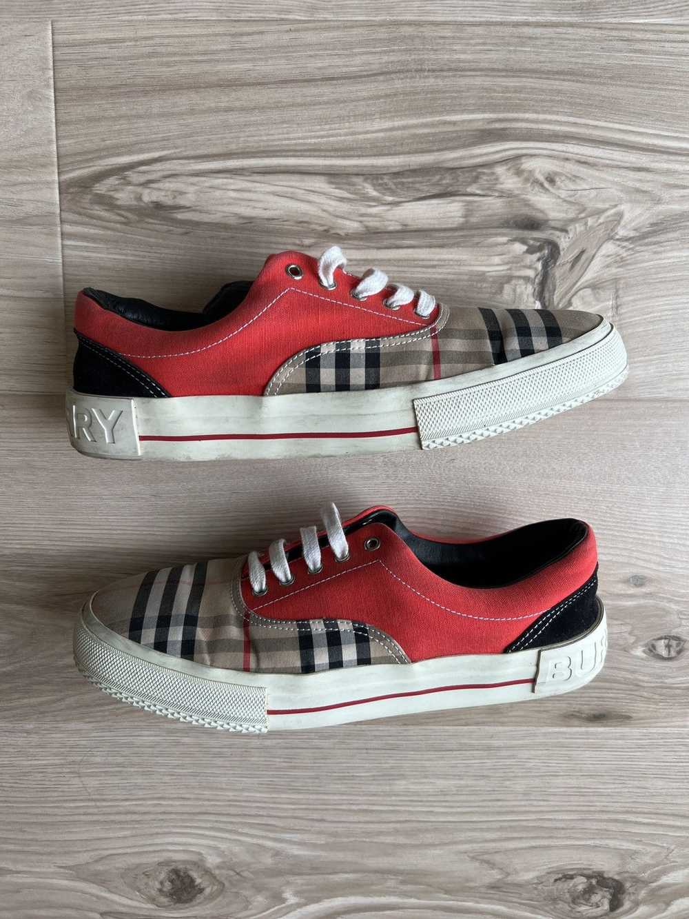 Burberry Burberry Low Top Skate Sneakers - image 2