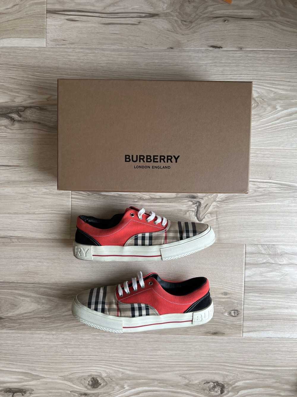 Burberry Burberry Low Top Skate Sneakers - image 3