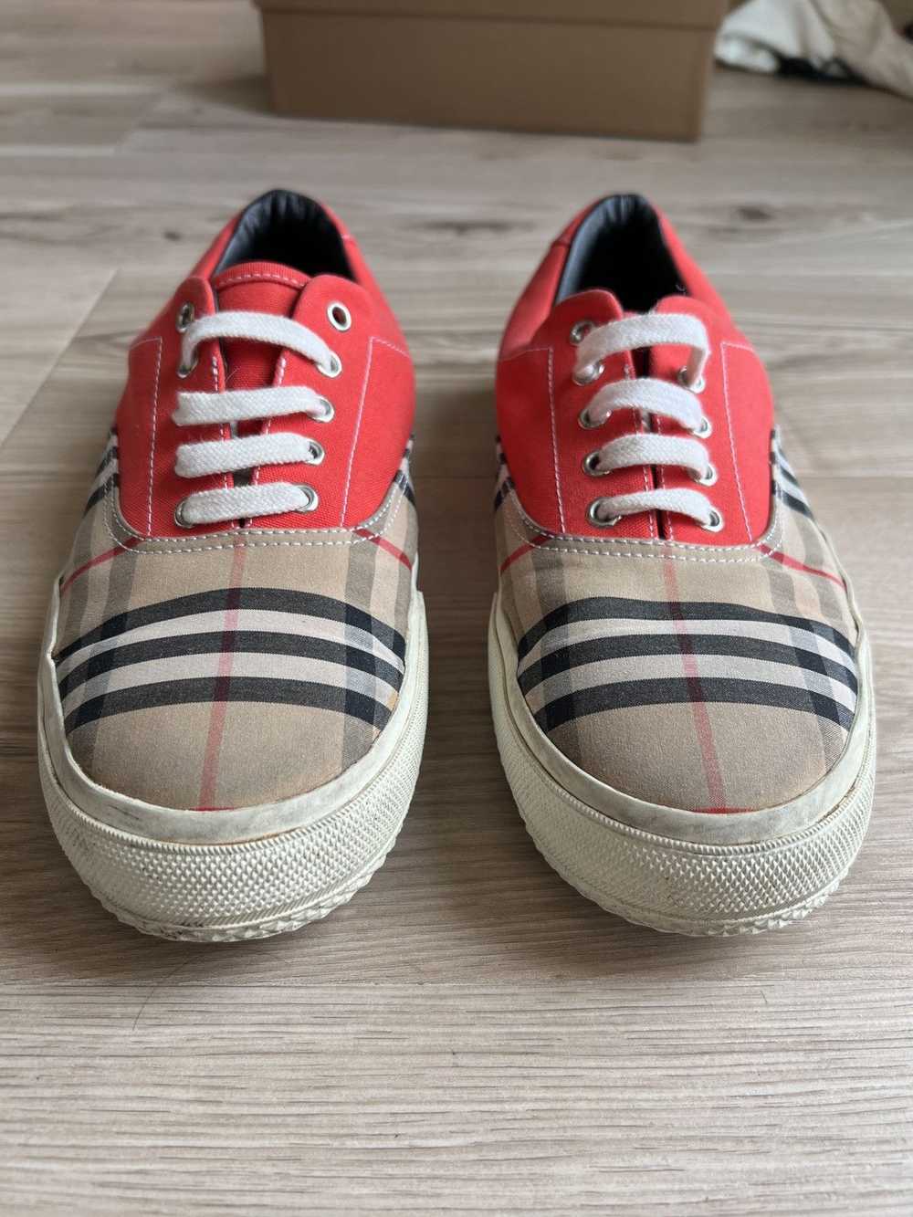 Burberry Burberry Low Top Skate Sneakers - image 4