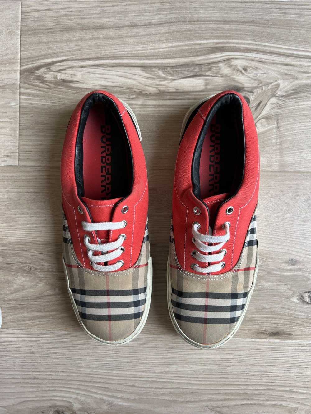 Burberry Burberry Low Top Skate Sneakers - image 5