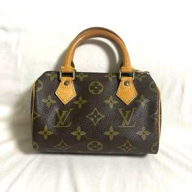 【Genuine Product】Louis Vuitton Nano Speedy Mini Sp