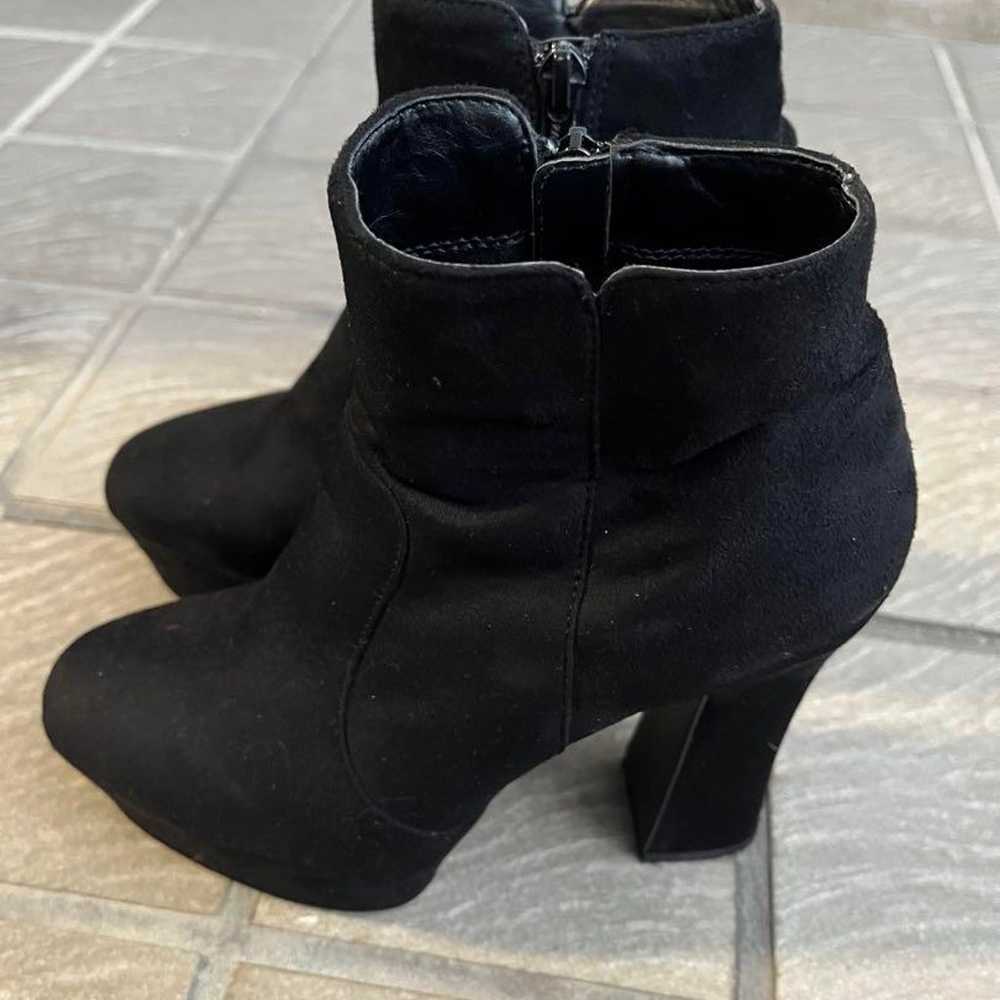 R&E Suede Booties - image 2