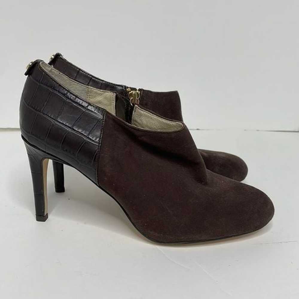 Michael Kors Heeled Booties sz 8 Brown - image 3