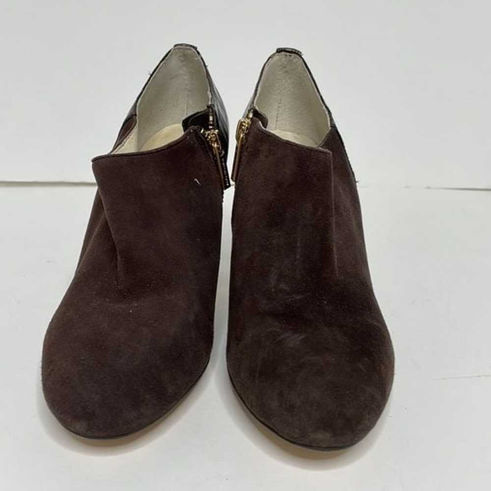 Michael Kors Heeled Booties sz 8 Brown - image 4