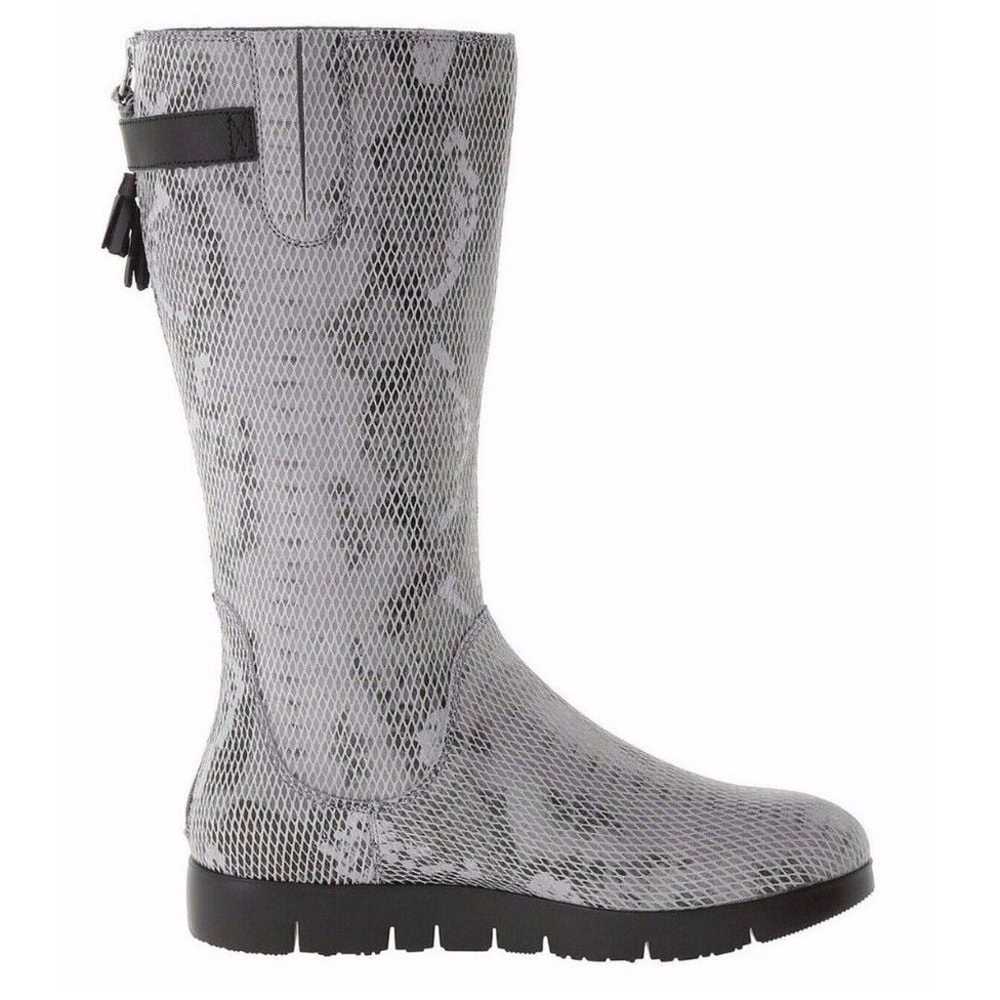 Women Boots Eilis Snakeskin Boots Water Resistant… - image 3