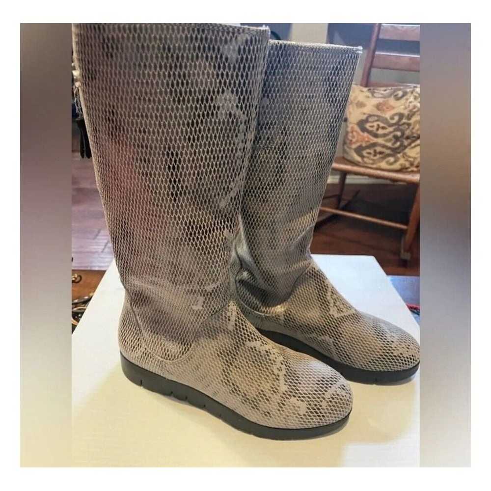 Women Boots Eilis Snakeskin Boots Water Resistant… - image 4