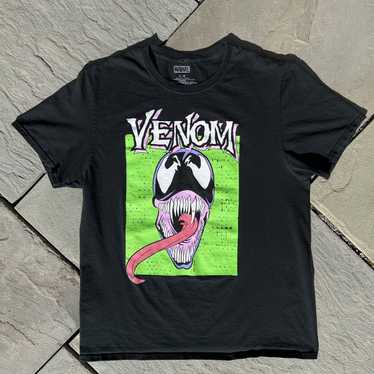 Marvel Comics Venom Marvel Spiderman Black T-Shirt - image 1