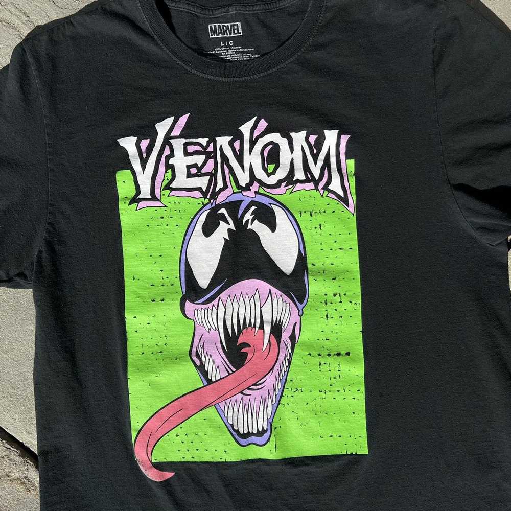 Marvel Comics Venom Marvel Spiderman Black T-Shirt - image 4