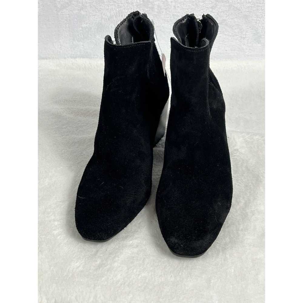 Blondo New Stasia Black Suede Waterproof Ankle Bo… - image 1