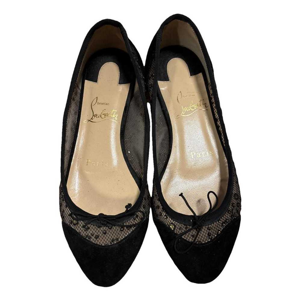 Christian Louboutin Velvet ballet flats - image 1