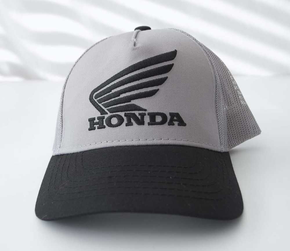 Honda × Streetwear Honda Hat Cap Snapback Mesh Gr… - image 1