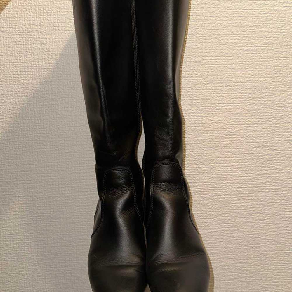 Urban Research Cowhide Long Boots (PAGANO) - image 3